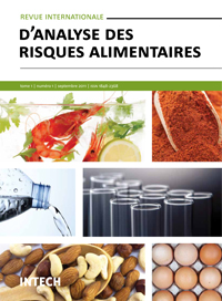 Revue Internationale d'Analyse des Risques Alimentaires